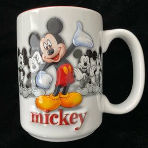 NWOT Disney Mickey 3-D Stoneware Mug